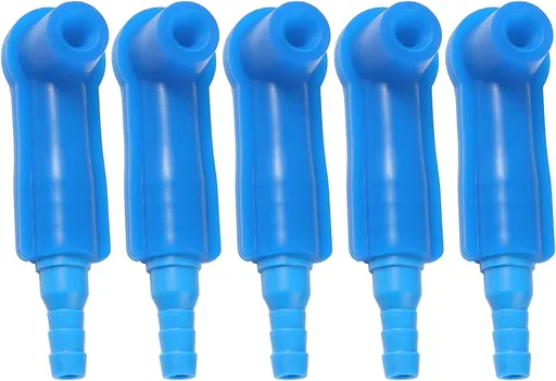 Exchange Tool Connector Brake Bleeding Kit, 5 Pcs Universal Auto Bleeder Pump Exchange Adapter