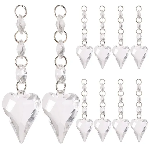 DIY Transparent Acrylic Ball Bead Hanging Pendant Decoration Ornament Accessory (K)