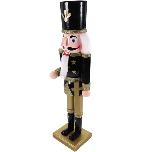 Christmas Nutcracker Decoration Wood Nutcracker Statue 1Pack