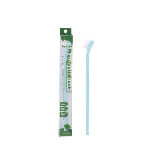 Light blue Pet Toothbrush 5 Pack - PP Single Head Dental Cleaning Brush, Long Handle Oral Care Tool for Dogs and Cats, Easy Everyday Pet Hygiene