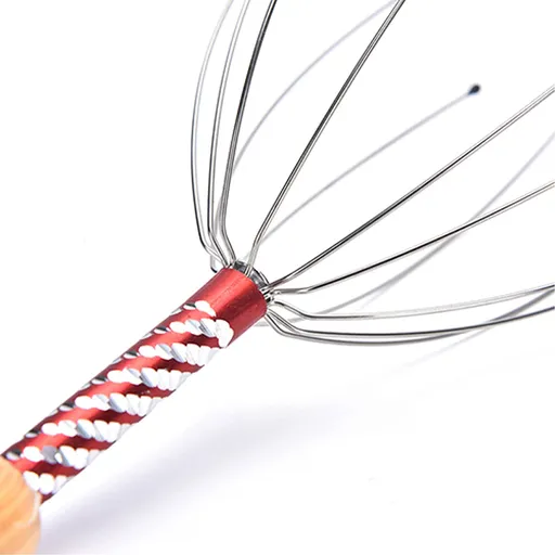 Color random Head Massager, Hand Scratcher Massager Whisk for Migraine Relief and Stress Relief Make Head Body Relaxing