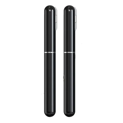 2 pack Air Pressure Wine Bottle Opener - Special Pen Shape Design Corkscrew with Foil Cutter 3-7 Times to Open black