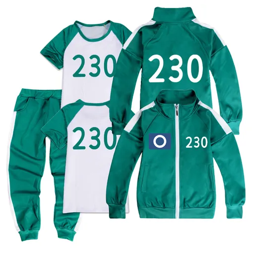 Squid Game, sportswear, complete set with rope 230 146