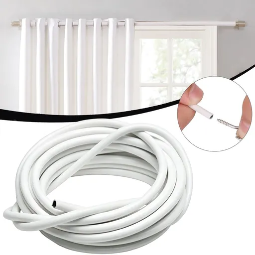 Elastic Spring Rope for Blinds, Multipurpose Curtain Repair Cord, Flexible Strong Tension Elastic String for Window Shade Fixing Replacement, DIY Curtain Accessories for Home Blind Maintenance, 6M