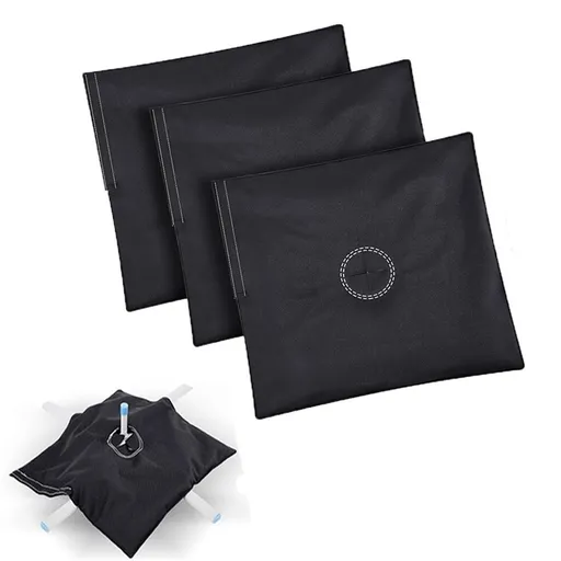 3 Pcs Flags Sand Bag Sandbag Weight for Feather Flag Christmas Tree Base Flag Weight for Indoor or Outdoor Business, Sand Not Included