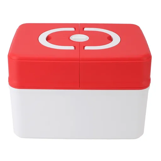 Medicine Storage Box Emergency Supplies Organizer Medical Kit Container for Kindergarten School Home Red