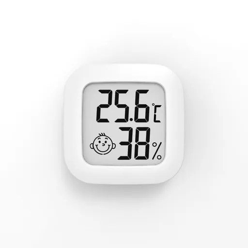 2PCS Digital Hygrometer Indoor Thermometer Room Thermometer and Humidity Gauge with Temperature Humidity Monitor for Greenhouse