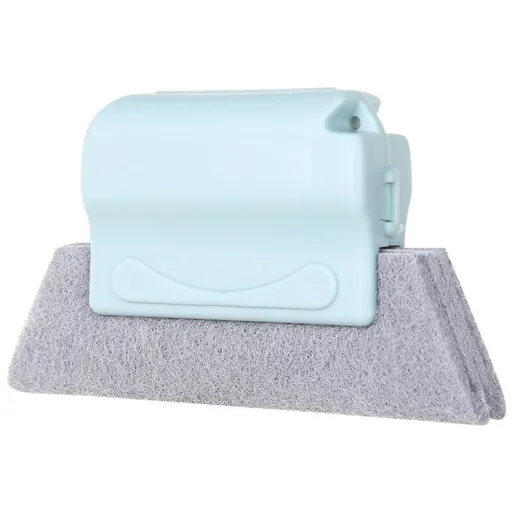 Creative Window Groove Cleaning Brush, Quickly Clean All Window Slides and Gaps 3pcs(Gray+Beige+Green)