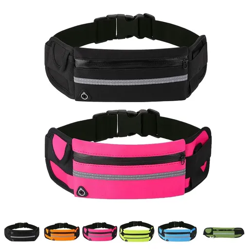 Anti-Theft Invisible Waist Bag for Travel, Hidden Storage for Safer Travel, Ultra-Slim Money Belt Waterproof, Outdoor Sports Waist Bag with Water Bottle Strap