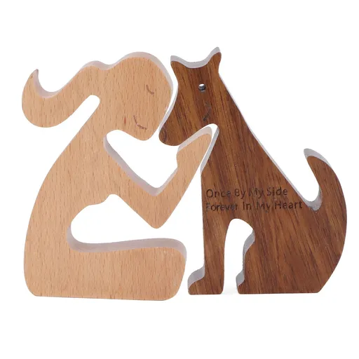 Dog Memorial Gifts for Pet Loss Passing Away Condolences Remembrance Sympathy Wooden OrnamentsA Type 14x10.5x2cm