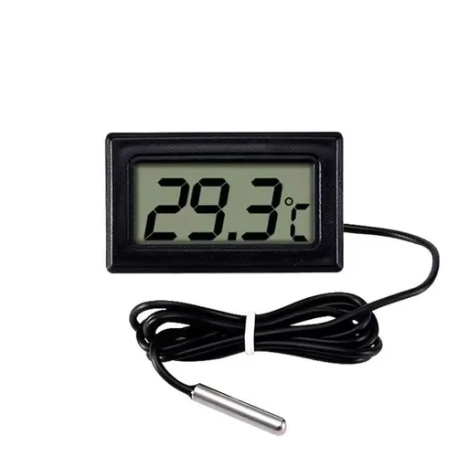 Temperature Measurement Meter for Fridge Aquarium Freezer Digital Thermometers Temperature Monitor with Waterproof Probe