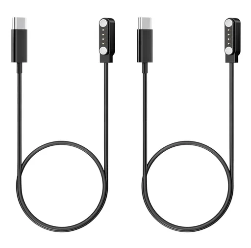 Magnetic Charging Cable Replacement for Voice Recorder USB-C 2ft Black
