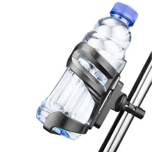 Water Bottle Holder, Right Side Load Water Bottle Cage for Road, Mountain, Gravel Bicycle Black 1-Pack