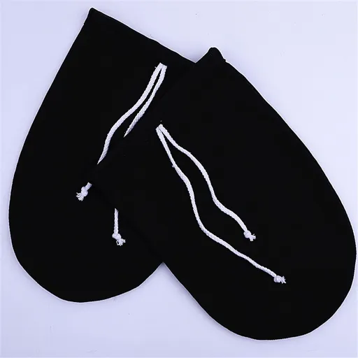 4 Pcs Cast Sock for Leg Foot Cover Below Knee Sleeve Adjustable Drawstring Cast Wound Protector for Men Women Foot Leg Ankle(14.5 x 9.84 In,Black，2 pairs)