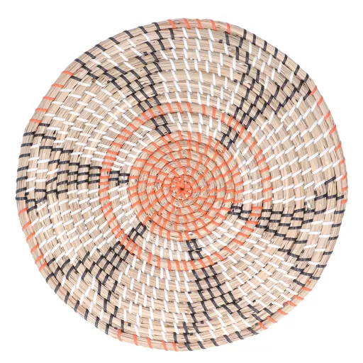 Insulation Pad Nordic Straw Woven Placemats Heat Insulation Pads Homestay Wall DecorationL
