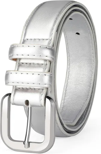 Leather Belts for Women Fashion Wasit Ladies Belt for Jeans Pants Dresses with Pin Buckle