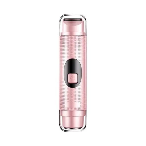 2-In-1 Hair Trimmer Portable Shaver Hair Removal 20cm Pink