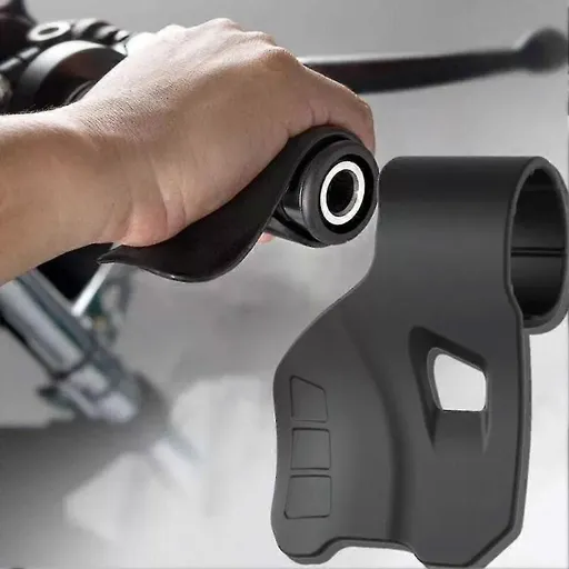 Motorcycle Throttle Cruise Control Assist, Universal Grip Hand Rest Handle for Long Distance Riding, Nylon-66 Material