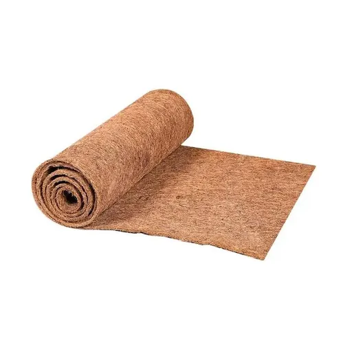 Reptile Terrarium Liner Coconut Fiber Mat Tortoise Carpet Pet Hamster Bedding - 50x30cm