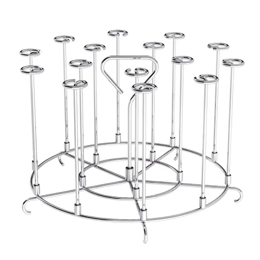 Skewer Stand Compatible with Instant Pot 8 Quart Air Fryer and 8 Quart Accessories use for kabobs, chicken, meat, seafood