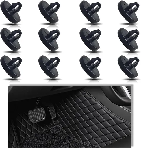 12PCS Auto Brake Pedal Pad & Light Switch Stopper - Brake & Clutch Pedal Stopper, 90541-06036