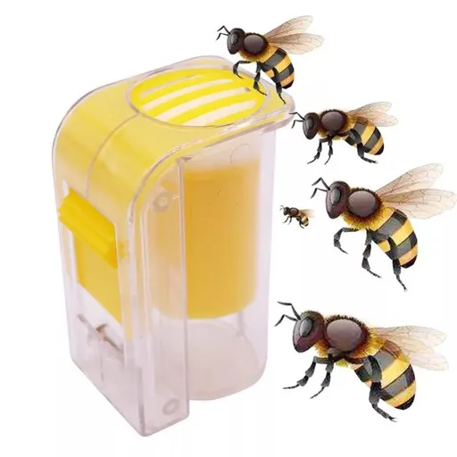 One Handed Catcher Light Weight Beekeeping Equipment Plastic Marker Bottle Convenient Plunger Beekeeper Tool Accessory