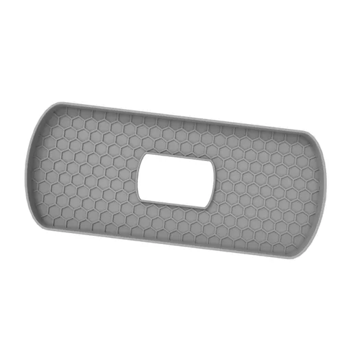 Toilet Silicone Drain Tray Multifunction Stylish Simple Design Waterproof Large Capacity Space Saving Bathrom Silicone Storage Tray