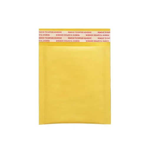 25PCS Poly Bubble Mailer Yellow Colour Multi-Size Plastic Padded Bag - 25PCS-14x20CM