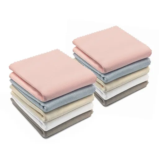 10 Pack Cleaning Cloths String Instruments Polishing Cloth 31x31cm Instruments Cleaning Cloth for Guitar Violin Piano