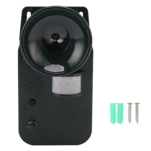 Ultrasonic Animal Repeller Solar Power Stray Cat Dog Humane Environment Protection Garden Tools