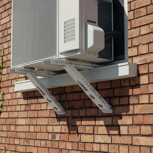 Heavy Duty Air Conditioner Bracket Universal Fit for Window and Outdoor AC Units 5000 to 12000 BTU Steel Support Mounting Accessories