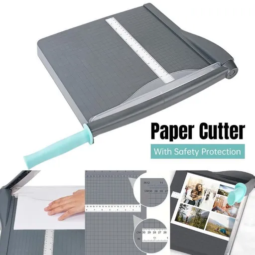 1-Piece A4 Guillotine-Style Paper Cutter