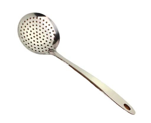 Kitchen Soup Food Thicken Stainless Steel Ladle Spoon Colander Strainer Filter