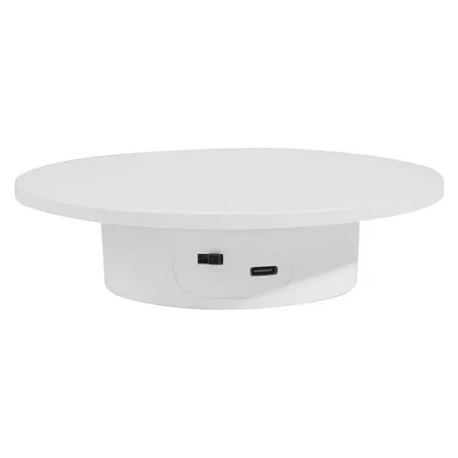 Motorized Rotating Display Stand, 360 Electric Rotary Turntable Base Lazy , Load-Bearing 11Lbs, for Photography