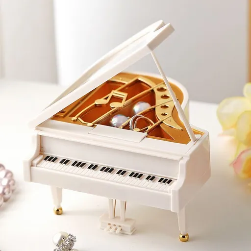 Creative Gift Ornament, YL2002 Mini Piano (Without Dancing Girl)