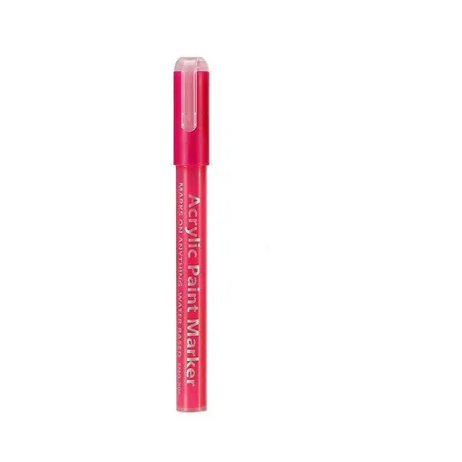 Marker pens are suitable for detailed drawing, writing and marking - Rose