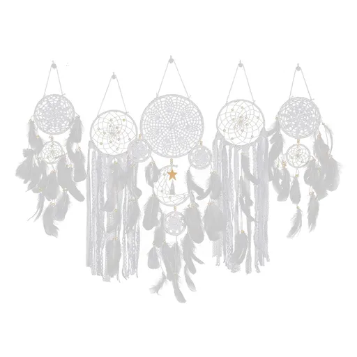 Bedside Dream Catcher Moon and Star Wall Decoration Hanging Decor​