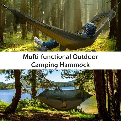 Double Person Camping Hammock with Mosquito Net