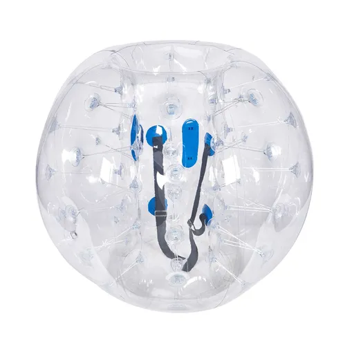 Inflatable Bumper Ball 1-Pack, 4FT/1.2M Body Sumo Zorb Balls for Teen & Adult, 0.8mm Thick PVC Human Hamster Bubble Balls for Outdoor Team Gaming Play, Bumper Bopper Toys for Garden, Yard, Park