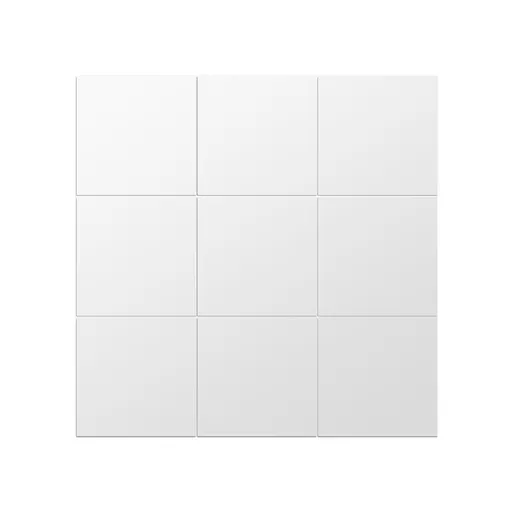 9 pcs DIY Squares Mirror Wall Stickers 15cm Selfadhesive Tiles 3 D Mirror Decor for DIY Acryli