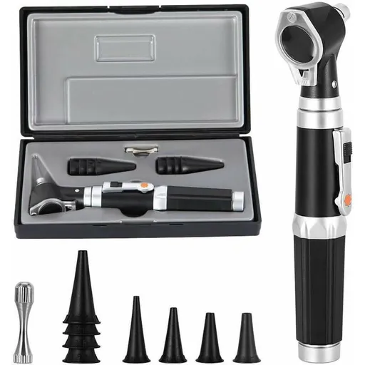 Mini Ear Otoscope, Magnification Diagnostic Inspection Ear Scope with LED Direct Illumination Ear Healthy Tool for Doctors Nurse Children