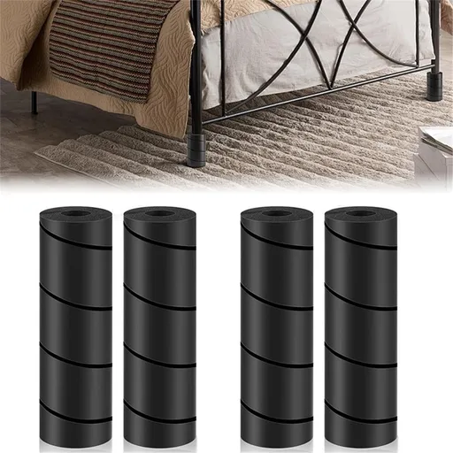 8 Pcs Bed Frame Toe Protectors, Non-Adhesive Bed Frame Leg Covers for Toe Savers, Toe Cushion for Any Furniture Leg - Prevents Toe Injuries from Hitting Hard Furniture Legs