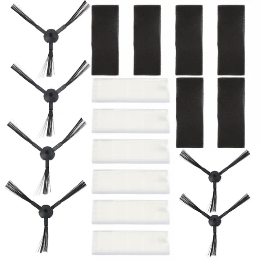 Vacuum Spare Part Side Brush HEPA Filters Tool Kit for ILIFE A6 A4 A4s Robot