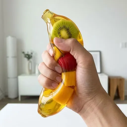 stress ball, fidget toy, banana toy, sensory toy, squeeze toy, anti-stress gift, slow rebound toy, jelly squeeze ball, Aussie stress relief - Multi - Size banana
