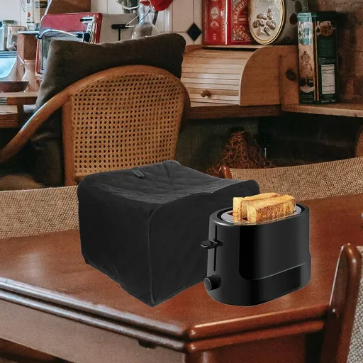 Washable Bread Machine Cover and Toaster Cover for 2-Slice Wide Fryer and Kitchen Appliances