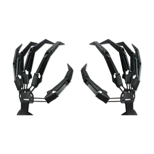 Halloween Articulated Fingers,Articulated Finger Extensions with Flexible Joints,Claw Gloves for Party Dress Cosplay Costume Props