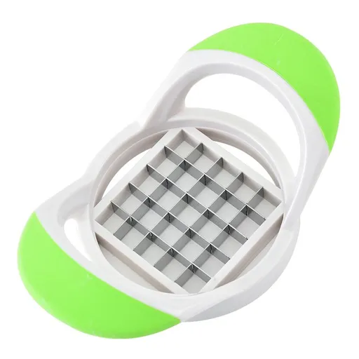 Multi- purpose Stainless Steel Carrot Vegetable Potato Slicer Apply to Restaurant Home Kitchen, French Fry Cutter Handheld
