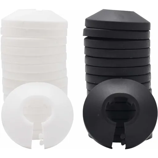 Plastic Radiator Garland, Tianhe 30 pcs Radiator Garland Pipe Cover Hot And Cold Water Gas Pipe Plastic Heating Pipe