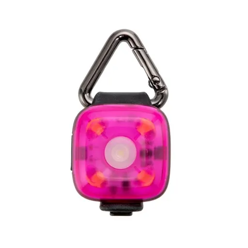 Rechargeable LED Night Safety Light for Dogs - Clip-On Glowing Pendant with IPX4 Waterproof, 3 Light Modes, and Long Battery Life for Evening Walks, Jogging, and Outdoor Adventures (Purple)