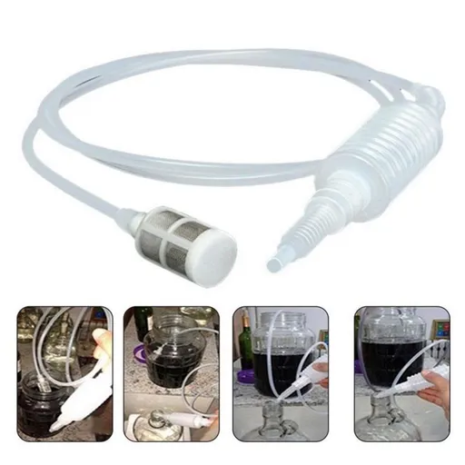 Wine Brewing Siphon house Water Siphon Hose Manual Liquid Transfer Hose Tube with Filter Home Brew Wine Making Brewing Tool